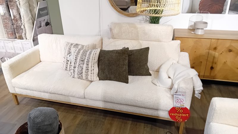 Sofa 3-sitzig Roomio No. 4105Mit Kopfstütze